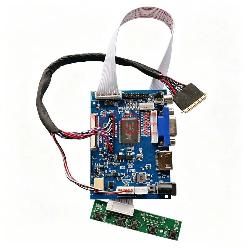 

For LP133WD1 CLAA133UA01 LP133WD2 N133FGE Controller Board DIY Kit AV+HDMI+VGA 1600x900 LVDS-40Pin 1600*900 Laptop Monitor Panel