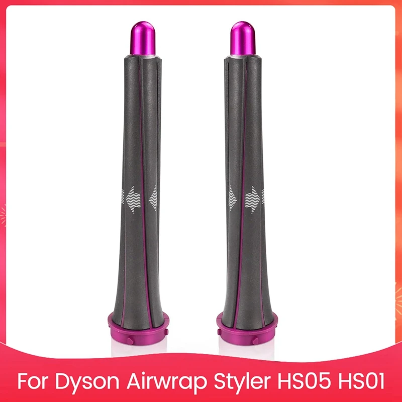 

20Mm Long Curling Iron Barrels Attachment For Dyson Airwrap Styler HS05 HS01, Professional Volume And Shape Curler Tool-AT36