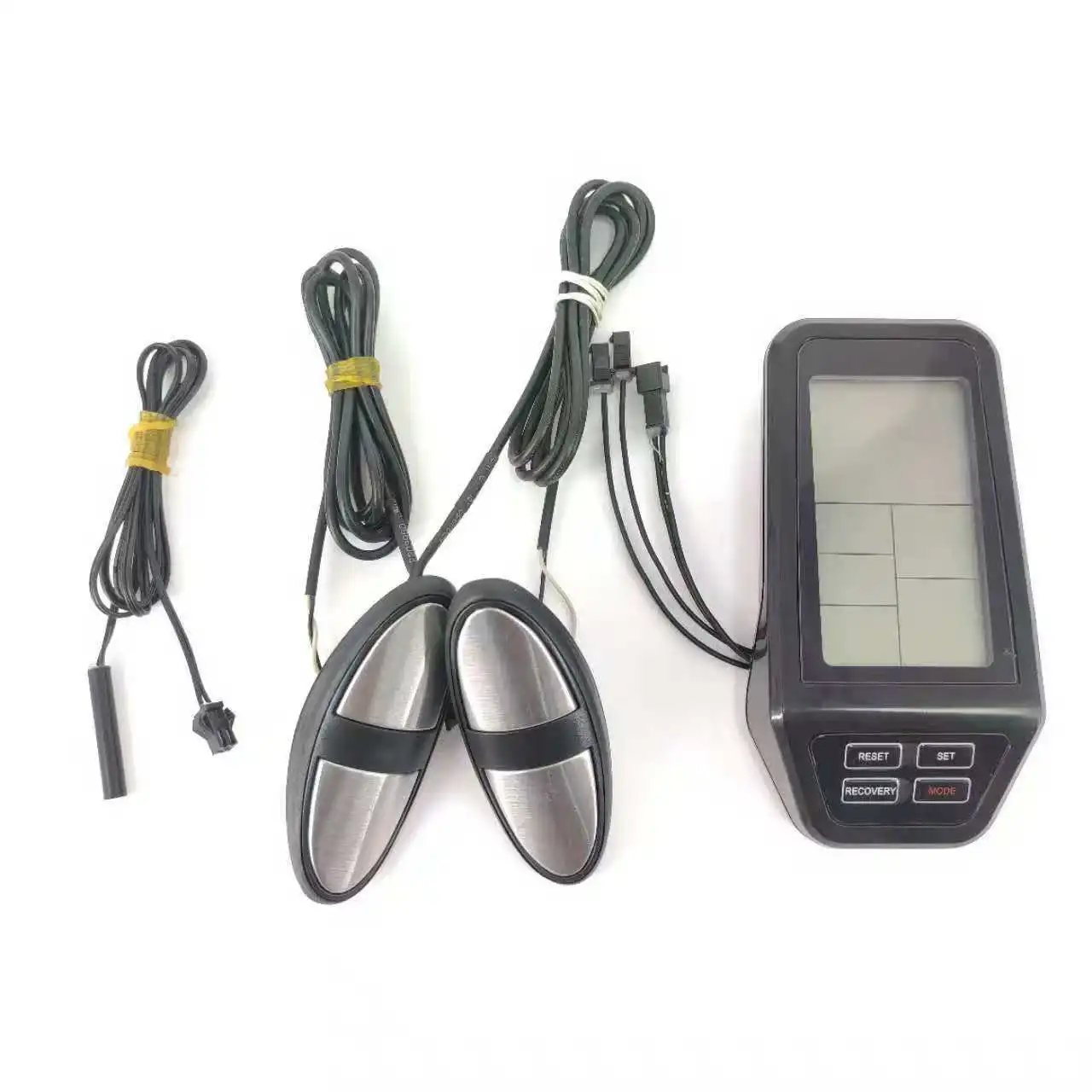 For Exercise Bicycle Stationary Bike Display Exercise Bike Monitor ABS Material Easy Installation，Calorie Rate，Heartbeat Time
