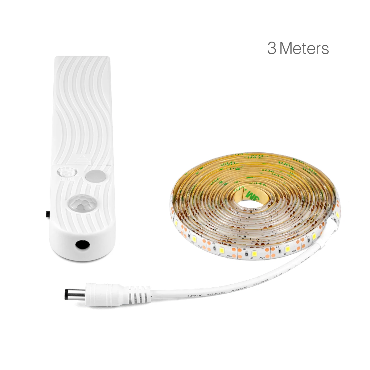 Smart PIR Motion Sensor LED Strip 5V 2835 USB Port light Tape Waterproof for Home Kitchen Stairs Wardrobe Bed Side Decoration