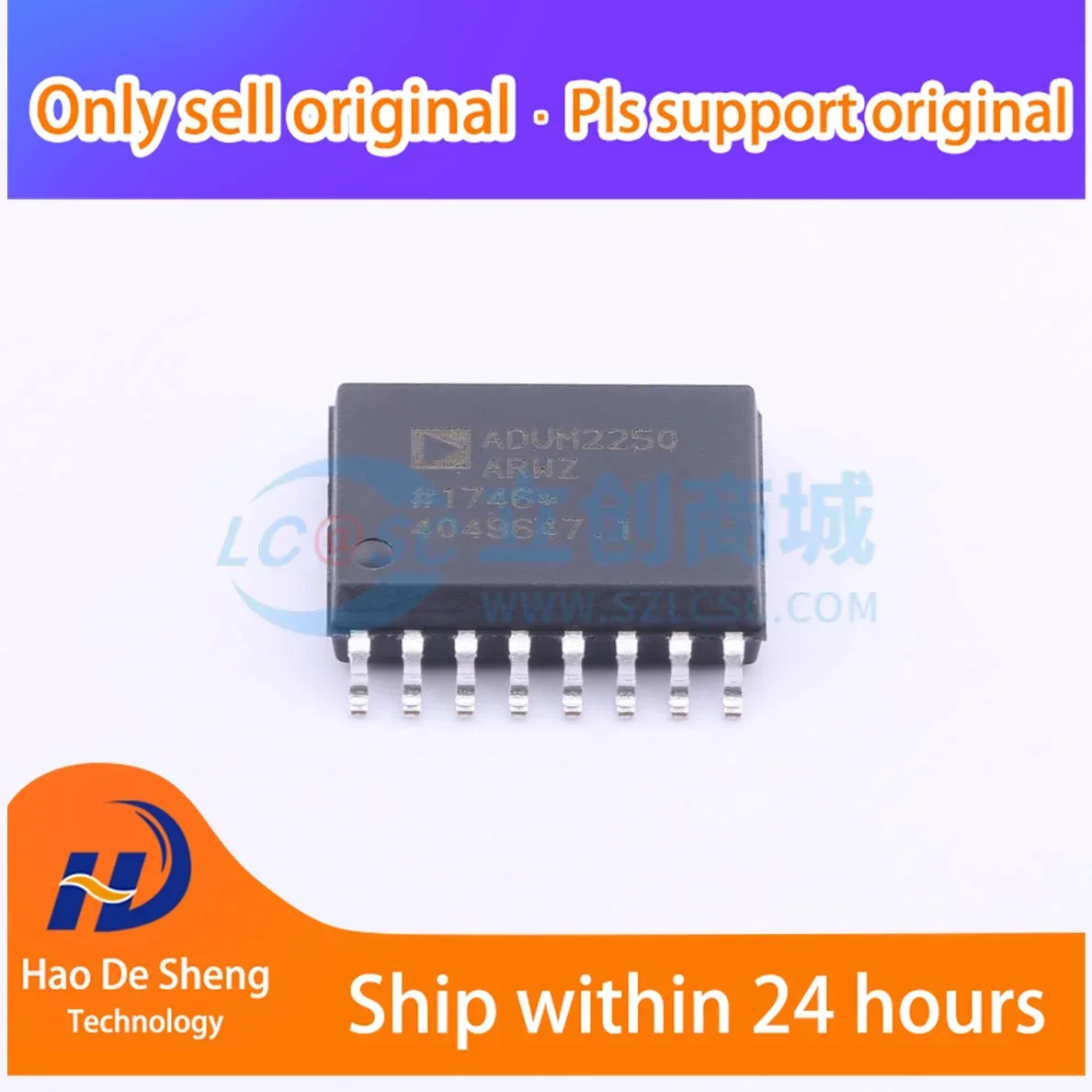 

10PCS/LOT ADUM2250ARWZ-RL ADUM2250ARW SOIC-16 New Original In stock