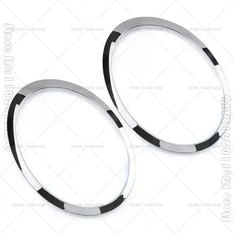 for 2007-2015 R55 R56 R57 R58 R59 Mini Cooper Clubman Hatchback Roadster Headlight Trim Ring Bezel Cover 51137149905 51137149906