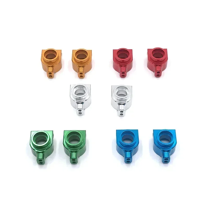 Piezas de mejora de Metal, base de copas de brazo oscilante delantero y trasero, varilla de amarre c, adaptador hexagonal de 12mm para WL 1:10 104001   modelo de coche teledirigido