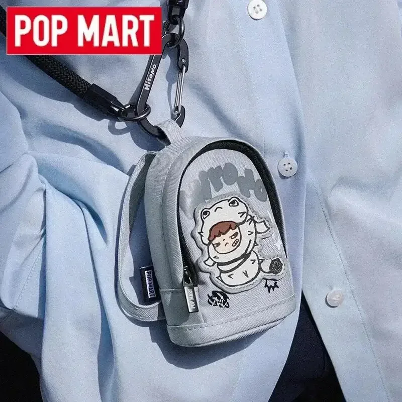 POP MART Hirono Echo Series Mini Bag Blind Box Surprise Mystery Box Cute Anime Action Figurines Home Decor Desktop Model Dolls