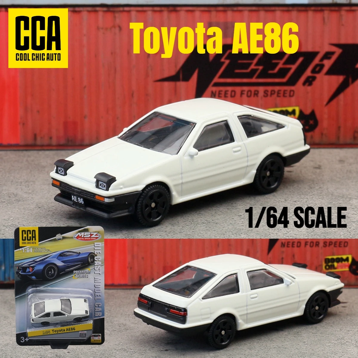 CCA 1/64 Spielzeugautomodell passend für Hot Wheels & MINIGT 1:64 F1 Pagani Lamborghini BMW Audi Porsche TOYOTA Nissan Volkswagen