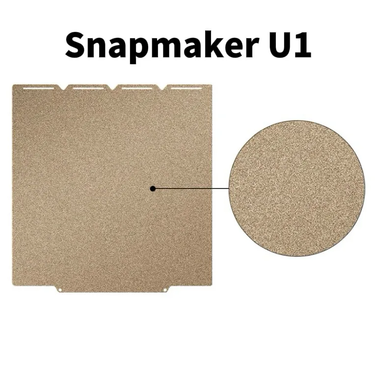 Quick Assemble PEI Build Plate Flexible Heating Bed Surface Replacement Spare Parts for Compact Desktop FDM Printers