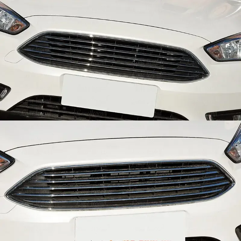 Front Upper Center Grille Grill for 2015-2018 Ford Focus S SE Titanium
