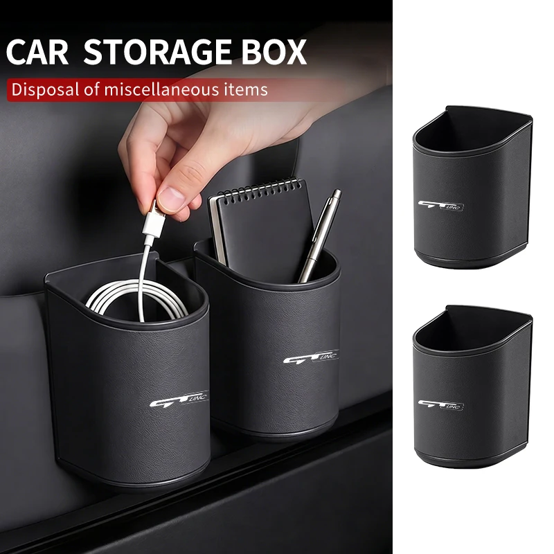 Car Door Water Cup Box Mug Drinks Storage Bag Accessories For KIA GT GTLine Forte Seltos K5 Sportage Ceed Soul Cerato