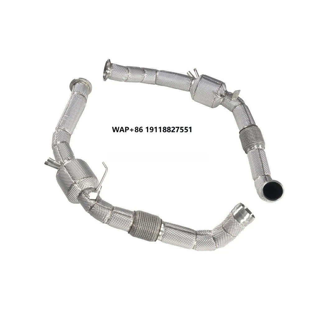 

Stainless Steel 304 Exhaust Front Pipe for Panamera 971 2017+ Automotive Performance Accessories