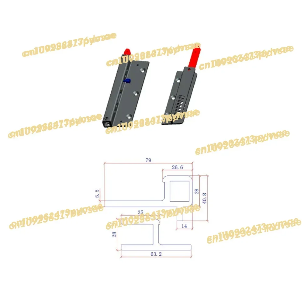 NEW JH7713 Speaker wire array bolt aluminum hanging accessories