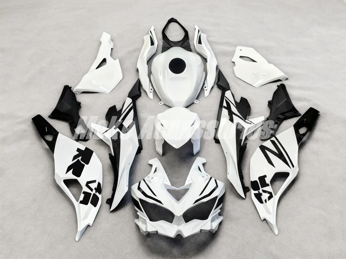 

Комплект обтекателей для ZX-25R ZX-4R 2019-2023, высококачественный комплект обшивки из АБС-пластика, белый/черный цвет