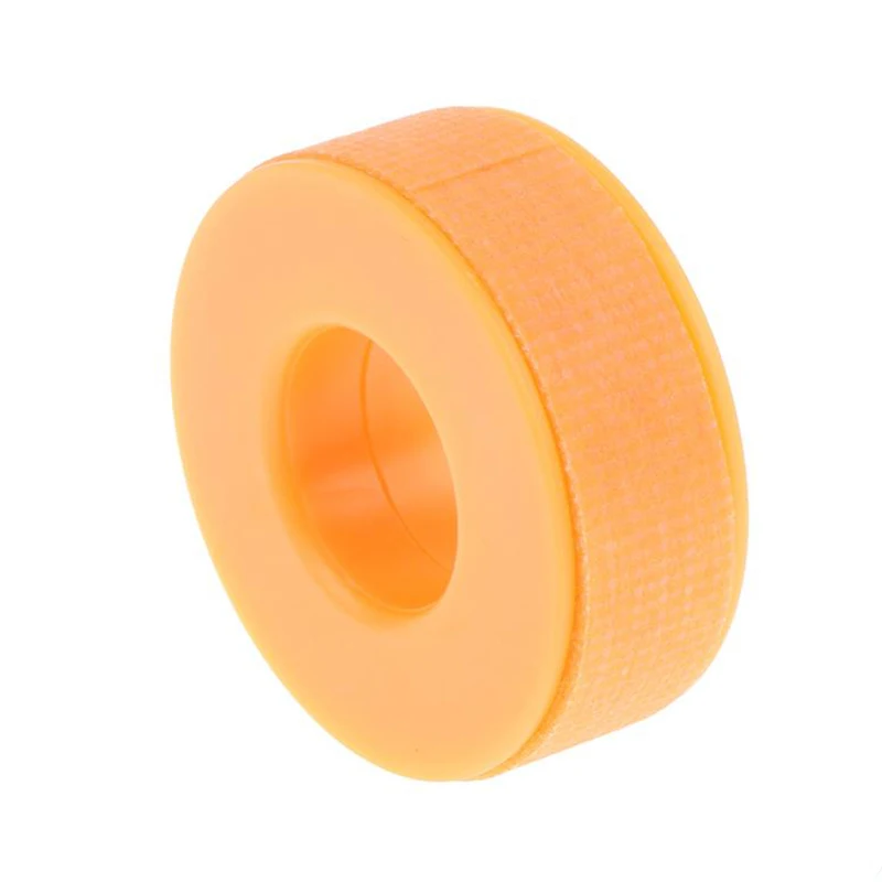 10pcs Non-woven Medical Silicone Gel Eyelash Tape Breathable Sensitive Resistant Under Eye Pad Eyelash Extension Tools Orange