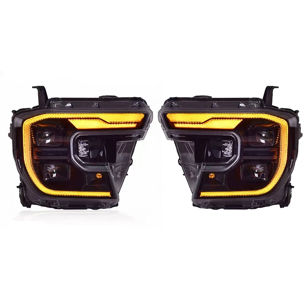 

A Pair LED Headlight For FORD RANGER T9 2022-2024 Head light Assembly DRL high-end version