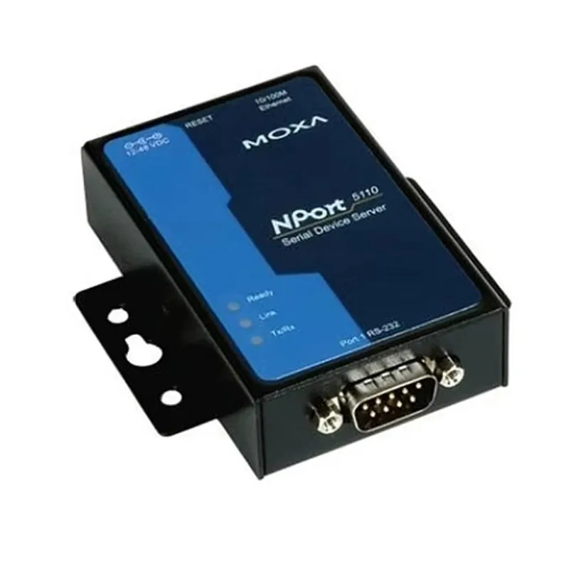 2025Moxa Nport 5110 خادم جهاز RS-232 بمنفذ واحد أصلي جديد #1