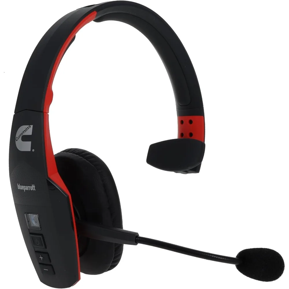 

Доставка по США: Bluetooth-гарнитура BlueParrott B450-XT Edition с шумоподавлением, 24 часа работы в режиме разговора, IP54, черно-красная