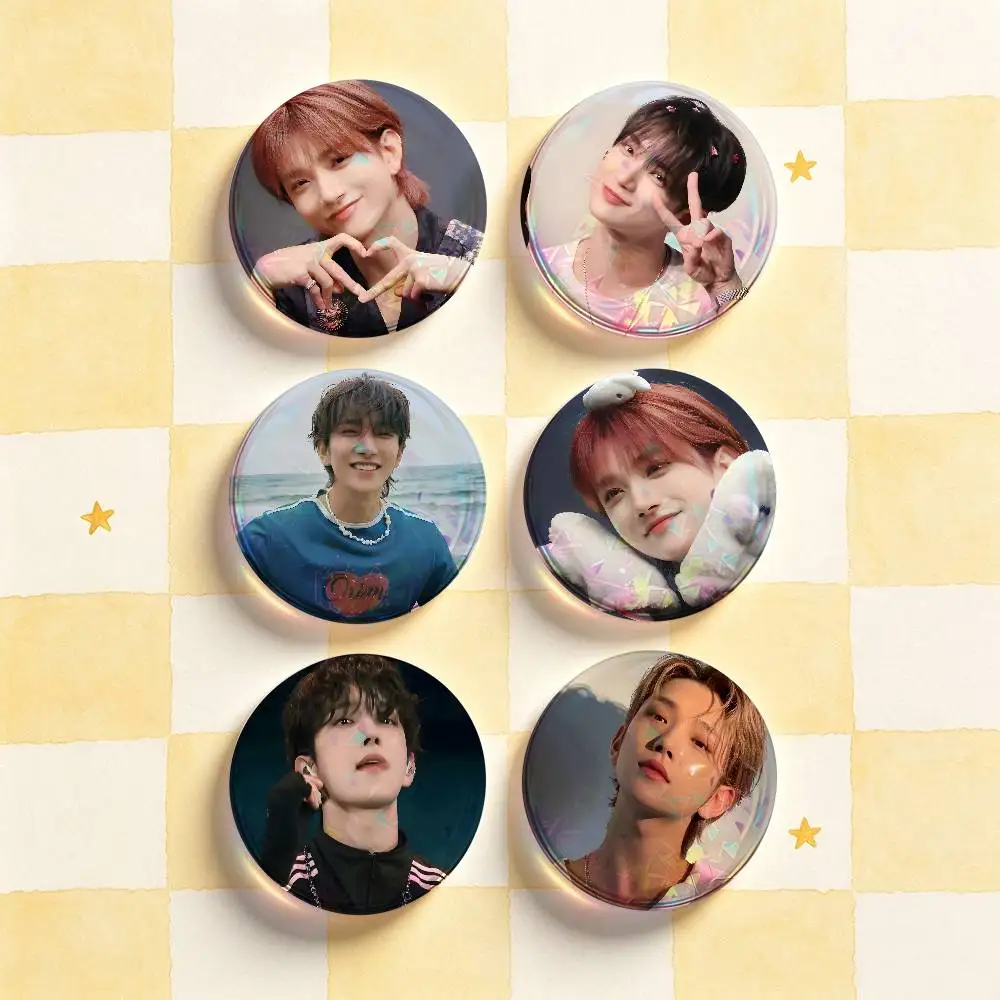 J-Joshua HD Print Badges Pretty Round Display Brooches IP merchandise 32mm 58mm 75mm 44mm 25mm