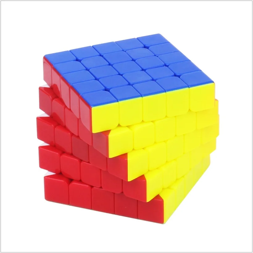 Yuxin Cloud 5x5 magiczna kostka 5X5x5 magiczna kostka prędkości bez naklejek profesjonalna kostka zabawki dla dzieci mała magiczna piramida