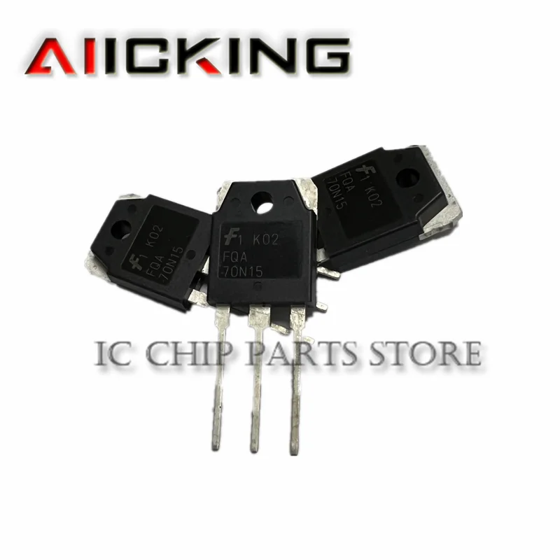 FQA70N15 5 Chiếc Miễn Phí Vận Chuyển FQA70N15 70N15 150V 70A TO-3P 100% Hàng Chính Hãng Thương Hiệu Mới Có Hàng
