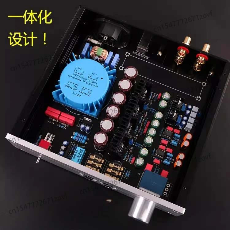Delicate Sound Quality Reference Machine A2 Headphone Amplifier Kit Parts Finished Board Powerful Headphone Amplifier