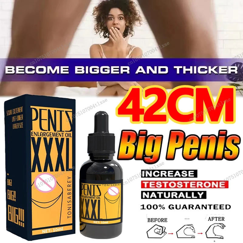 Penis Permanent Thickening Enlargement Massage Oil No Side Effects Penies Growth Oil Big Dick Enlarge For Men Cock Increase Oil