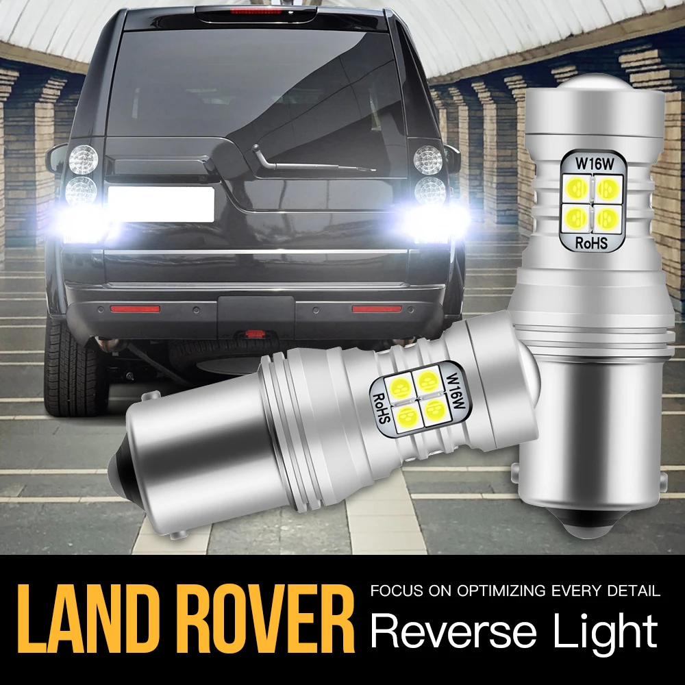 

2pcs P21W 7506 BA15S Canbus LED Reverse Light Blub Backup Lamp For Land Rover Defender Discovery 2 3 4 LR2 LR3 LR4 Freelander 1