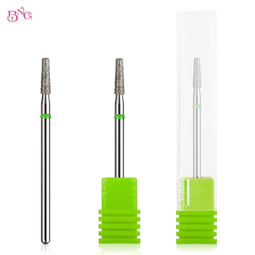 BNG colonna Diamond Burr Nail Drill Bits Rotary Russian Cuticle Bit Electric Manicure Drill Nails Accessories Tool