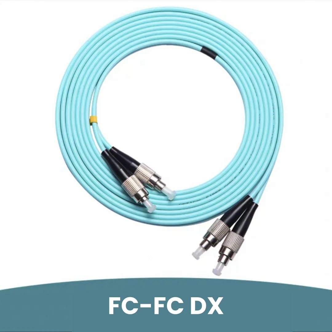 оптоволоконный патч-корд FC-FC OM3 OM4 дуплексный 20 м 30 м 100 м FC DX Многомодовый кабель 1 м2 м3 м5 м7 м10 м оптоволоконная перемычка бесплатная доставка ELINK