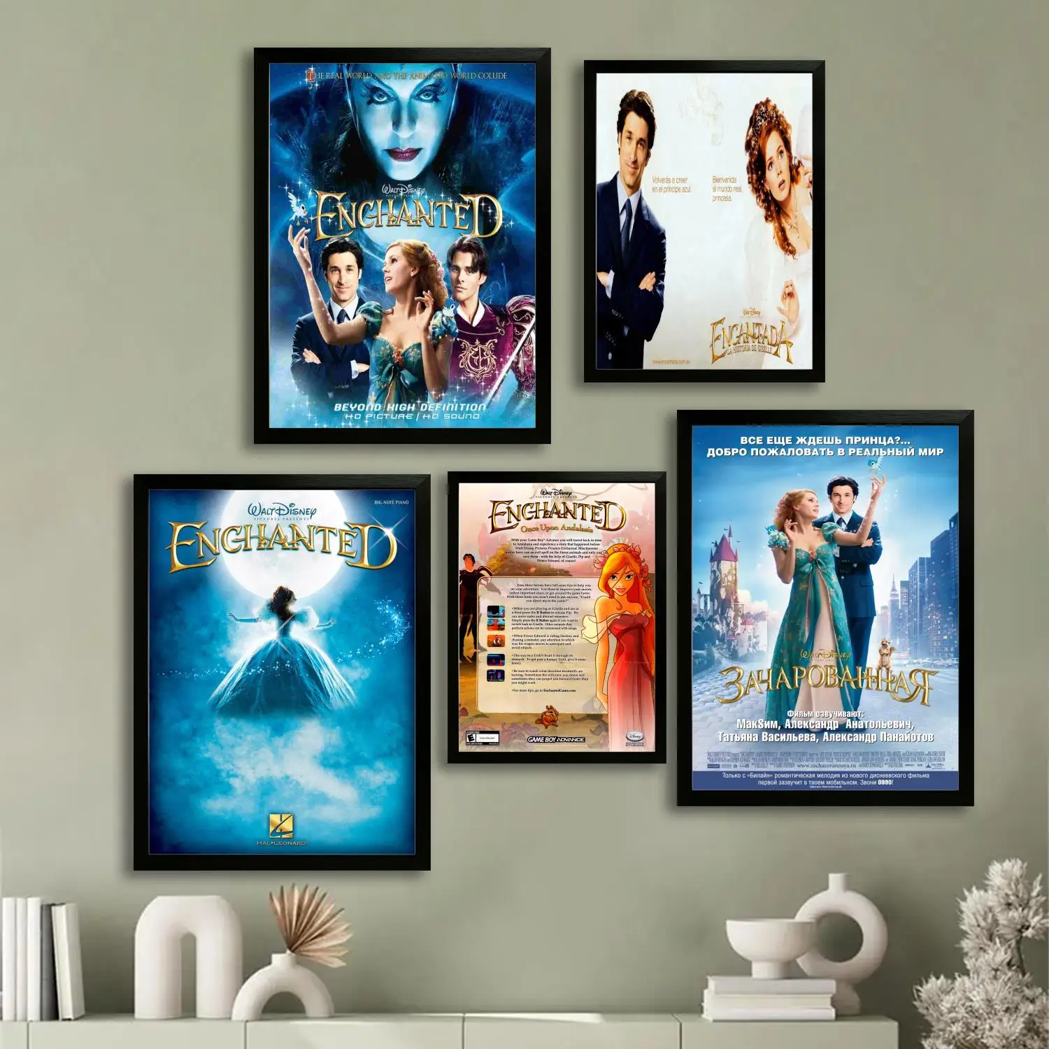 

Enchanted Canvas Art Poster and Wall Art, Picture Print, Modern Family, Bedroom Decor, Posters,Decorative painting