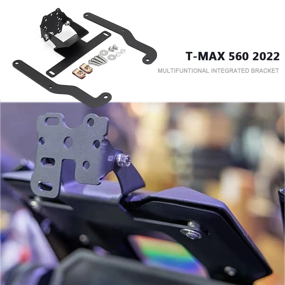 

New Motorcycle Phone Mount For Yamaha TMAX560 TMAX T-max 560 T-MAX560 T-MAX 560 2022 2023 GPS Navigation Holder Bracket ﻿