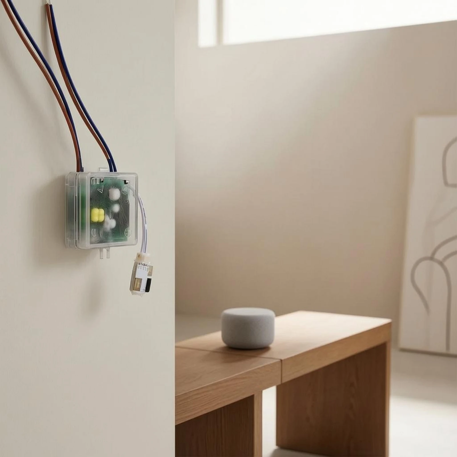 24G Microwave Switch Auto Deactivate Human Presence Switch mmWave Human Presence Sensor Energy Saving Lighting Control Timer