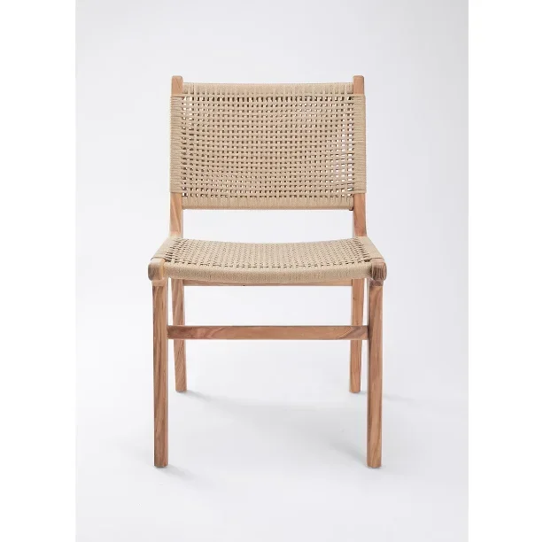For High Quality Ash wood Vintage Design Cafe Japanese Simple Home Stay Rattan Dining Chairs