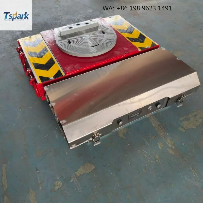 Swivel‑Universal‑Caster‑Remote‑Controlled‑‑Cargo‑Mover‑Dolly, 15‑38‑Ton‑Steel‑Rubber‑Wheel‑For‑Warehouse‑Logistics‑Material‑Hand