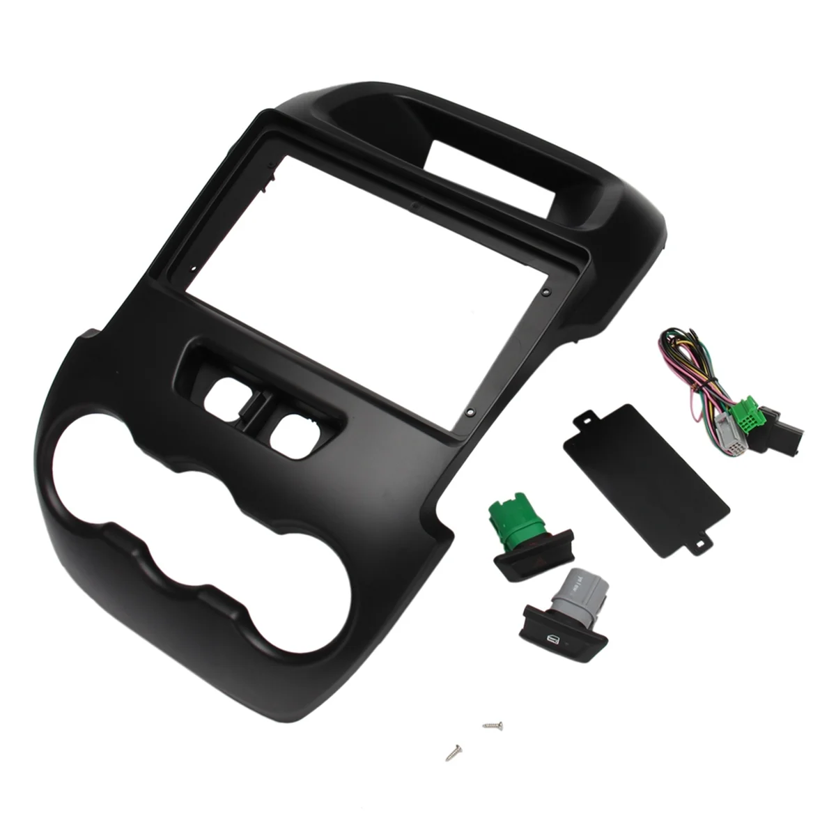 

Car Auido Radio 2Din Fascia Adapter for F250 2011-2015 9 INCH Big Screen Dashboard Fitting Panel Frame
