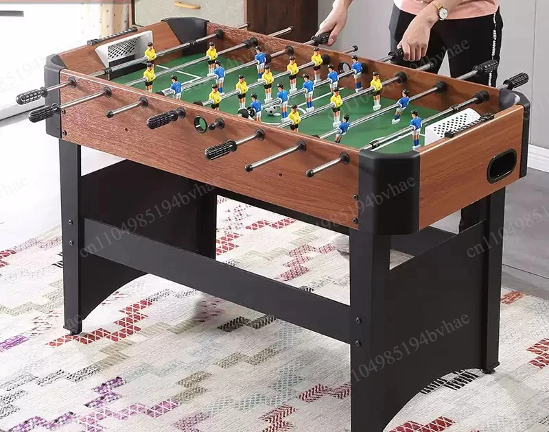 8-bar table football machine, large tabletop game, dual interactive football chessboard