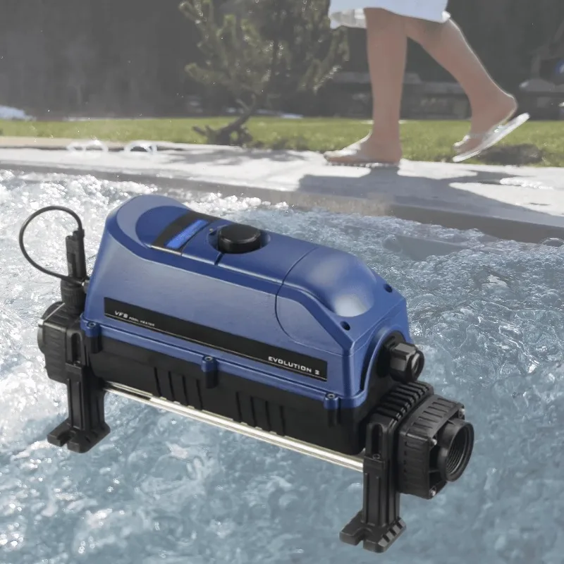 

EVO 2 All-titanium Tube Swimming Pool Heater Digital Analogue LCD Liquid Crystal Display 4.5kw 6kw 9kw 12kw 15kw 18kw 24kw