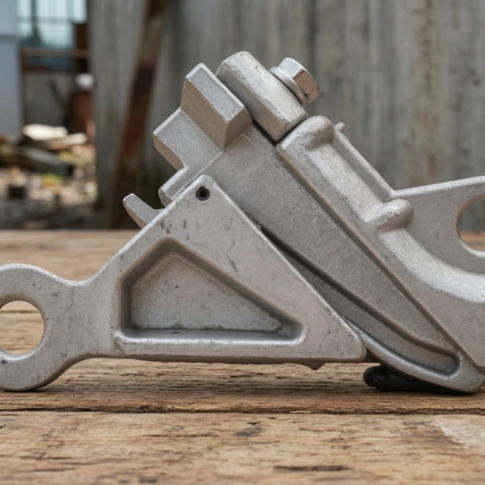 Wedge-Type Strain Clamp Anti-Slip Aluminum Alloy Strain Clamp Compact for Power Line Installers, Cable Installation