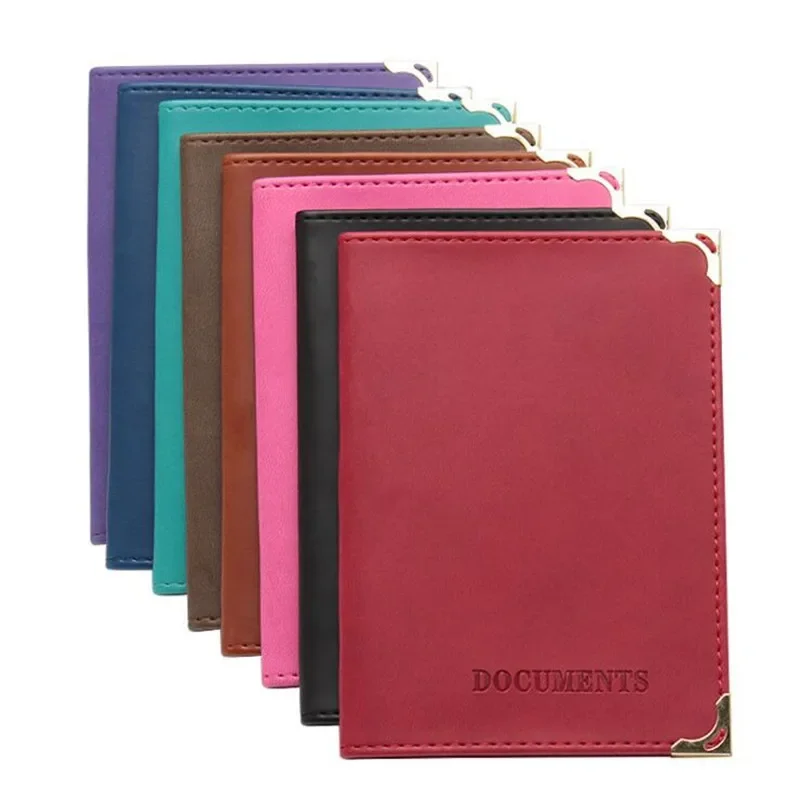 Unisex Auto Driver License Cover Synthetic Leather Formal Document Holder for Men Women Russian Style Car Driving License Case