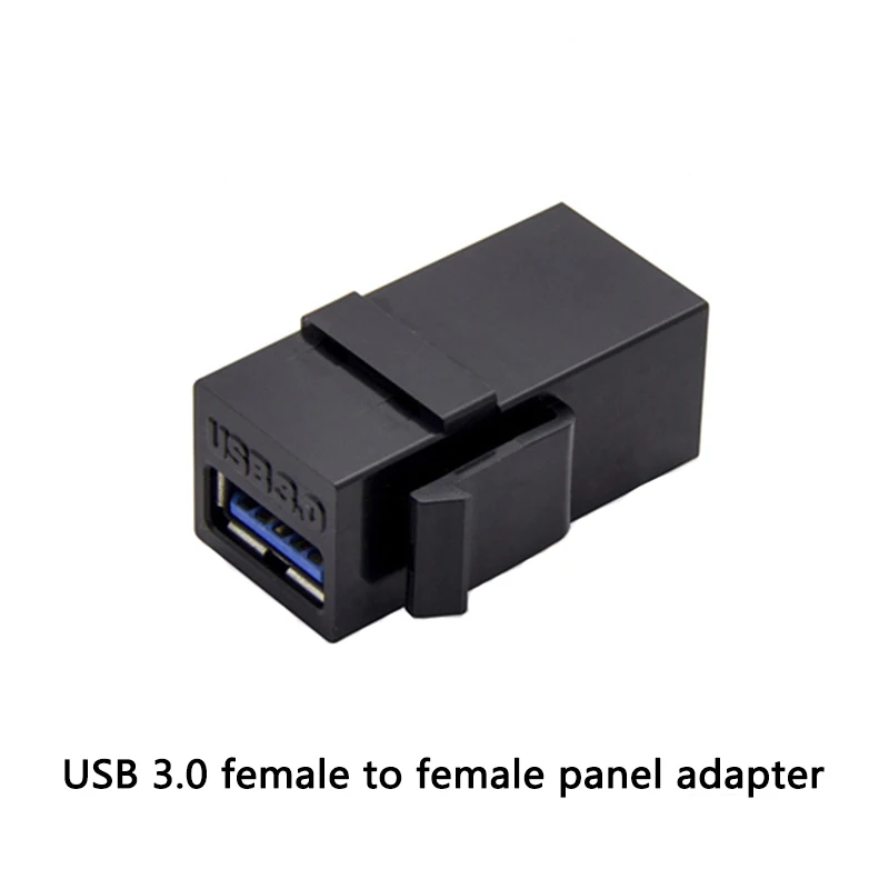 USB 3.0 Jack Inserts USB to USB Adapters Female to Female Coupler Connector Adapter for Wall Plate Outlet Panel ﻿