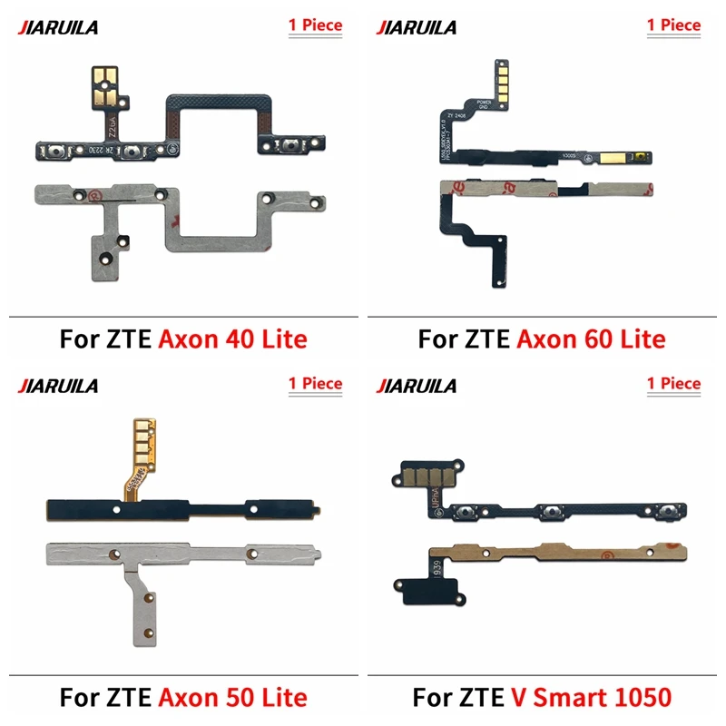 

Отлично подходит для ZTE Axon 40/50 60 Lite V Smart 1050 2050 V40 Pro V41 Vita V60, кнопка включения/выключения питания, кнопка громкости, гибкая