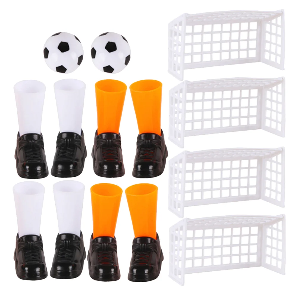 Mini Plastic Puppets Soccer Game Table Tabletop Players Puzzle Toys Plaything Travel Board