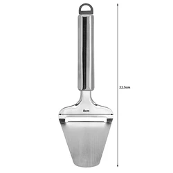 Stainless Steel Cheese Slicer, Heavy Duty Plane Cutter, Non-Stick Cheese Slicer, Knife Server
