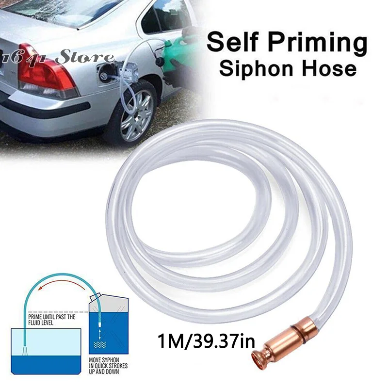 （NEW）Gas Siphon Hose Pump Shaker Siphon 1/2