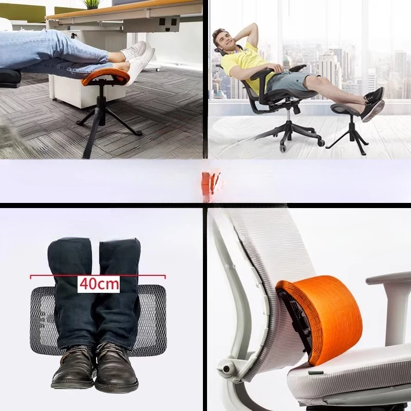 Under Desk Foot Rest, Adjustable Foot Stool for Office Chair, Ergonomic Leg Rest for Sitting Posture,  Pregnancy Nap Stool