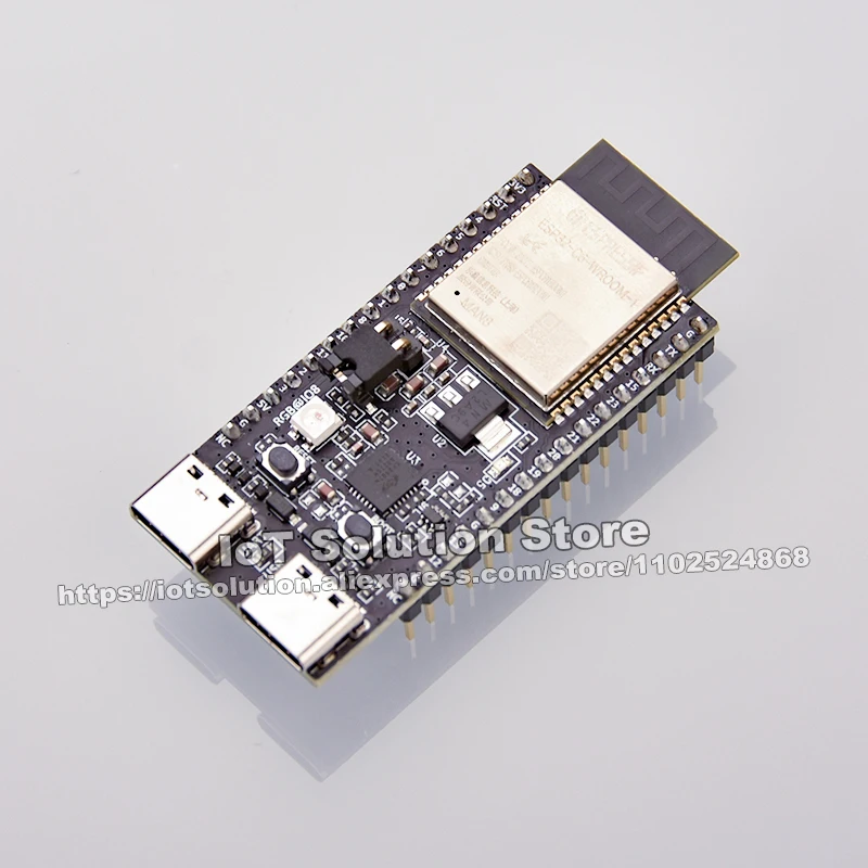 ESP32-C6-DevKitC-1 Development Board Kit ESP32-C6 Series WiFi6 Equipped with ESP32-C6-WROOM-1 Module 8MB Flash ESP32-C6-DevKitC