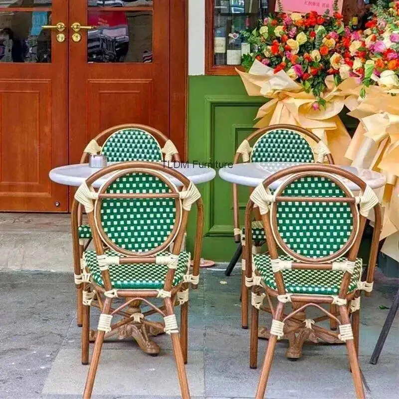 Sets Retro Rattan Garden Furniture Furniture Sets Waterproof Adult Nordic Natural Balcony Moving Garden Tuinmeubelen Decorations