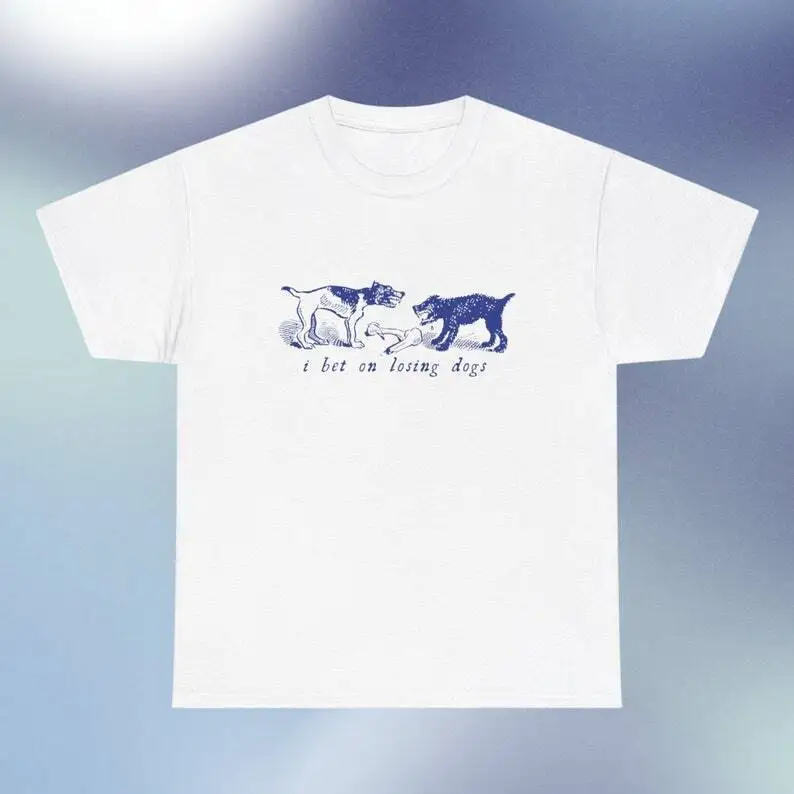 I Bet On Losing Dogs Mitski Shirt - Merch T-Shirt Washing Machine Heart