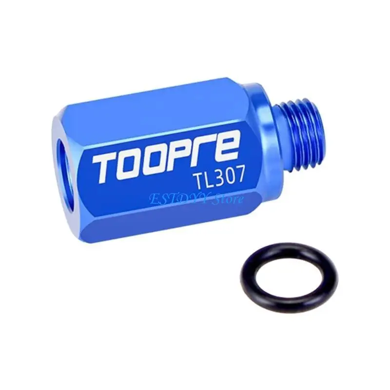 G6DE Aluminum Alloy Bike Bleed Funnel Adapter Hand Shift Repair Tools Mountain Bike Conversion Road Bike Oil Funnel Tool