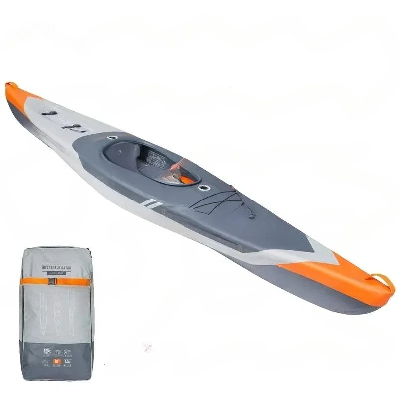 Kayak into the Expo X500 inflatable boat single inflatable boat oar