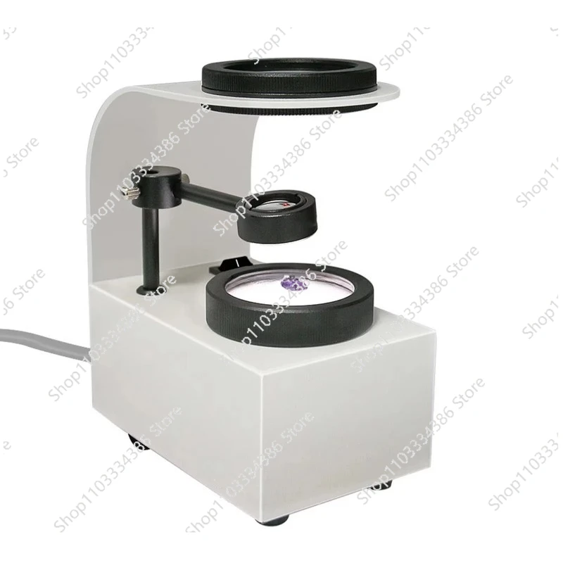 Gemstone Testing Identitication Table Gem Jewelry Polariscope Glass Stress Meter Lens Stress Detector with Polarized Light