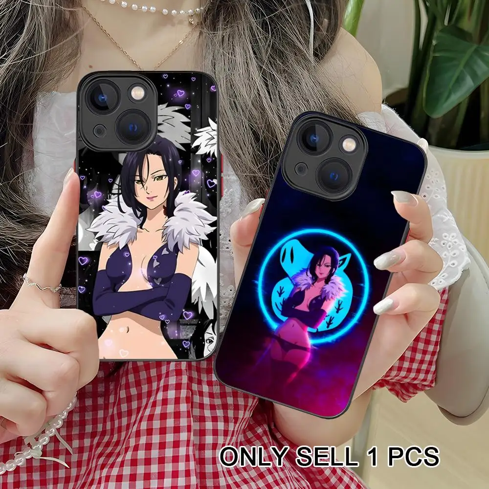 Seven Deadly Sins Merlin Phone Case for iPhone 17 16 15 14 13 12 11 X XR XS Air Pro Max Plus Mini Skin Feel Cover - view 4